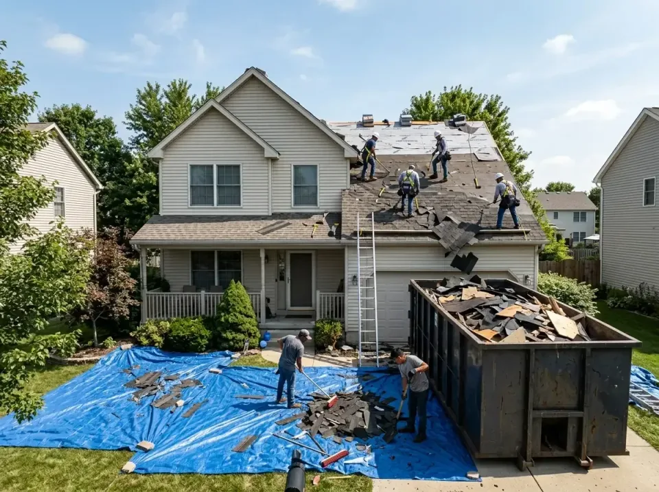 roof-replacement-debris-remova-004 — frequently asked questions, Cheapest Dumpster Rentals in Worth, IL
